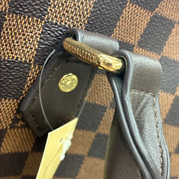 Checkered bag
